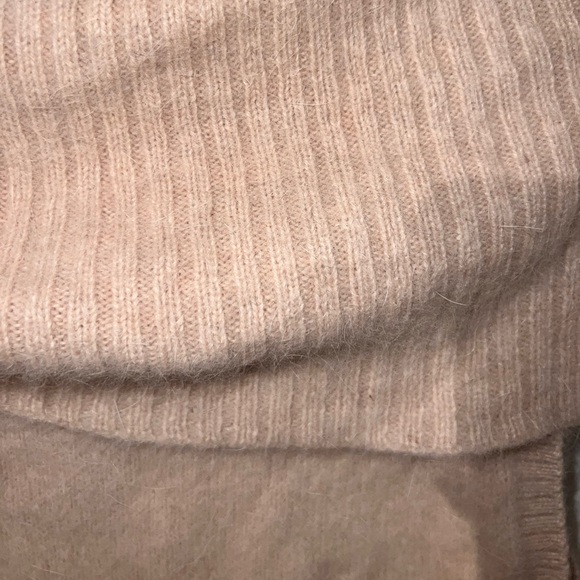 Milly of NY / Bergdorf Goodman | Women’s Angora Sweater Cowl Neck Sleeveless |M - Picture 4 of 4